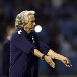 Al Hilal coach Jorge Jesus reacts on April 5, 2024