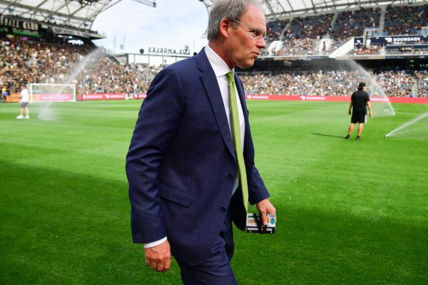 Seattle Sounders FC head coach Brian Schmetzer on February 25, 2024