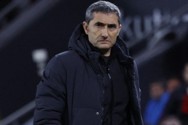 Athletic Bilbao coach Ernesto Valverde on March 3, 2024