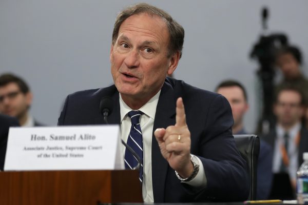 Samuel Alito testifies