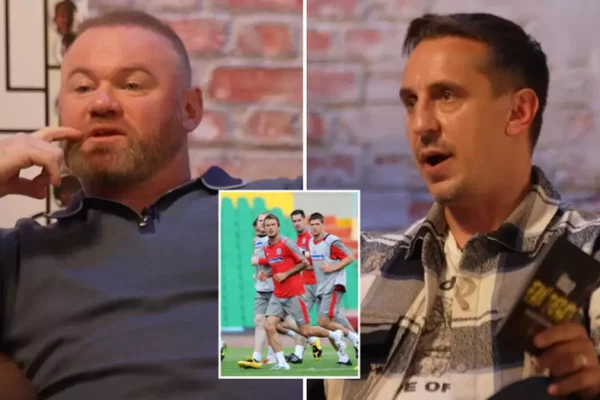 Wayne Rooney and Gary Neville debate their