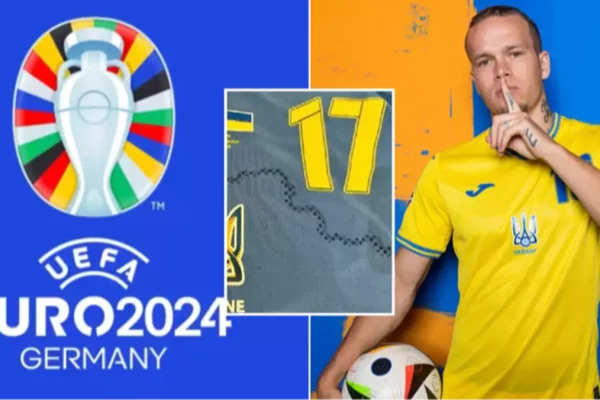 Ukraine produce major flag mix-up on their kits ahead of Euro 2024 opener