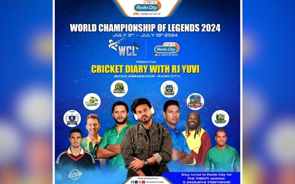 Radio City partners with World Championship of Legends 2024 as official radio partner for cricket event