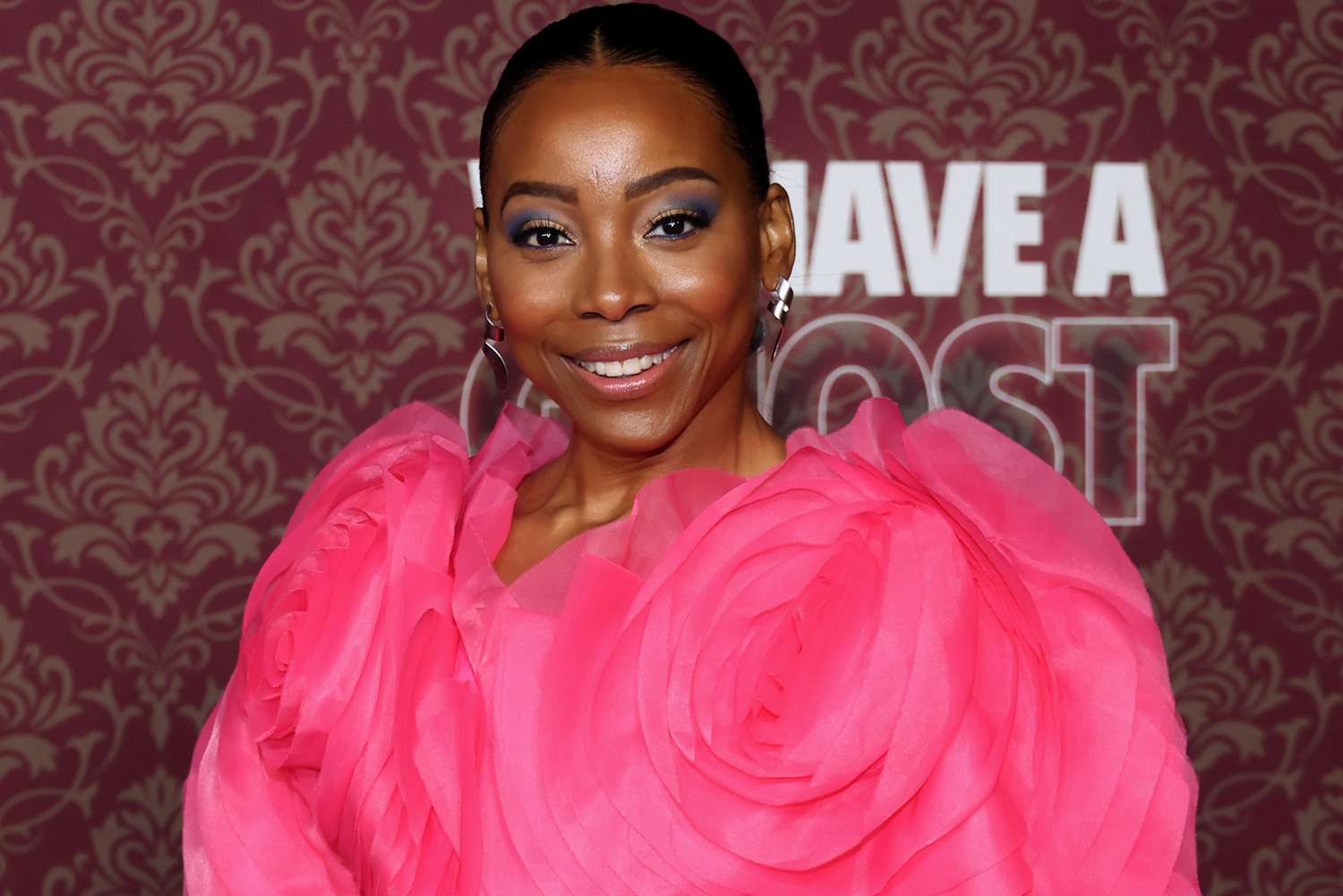 Erica Ash attends the premiere of Netflix