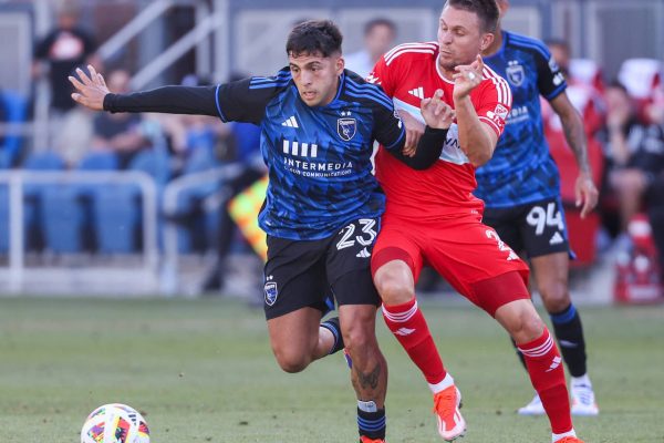 Hernan Lopez of the San Jose Earthquakes on July 7,2024